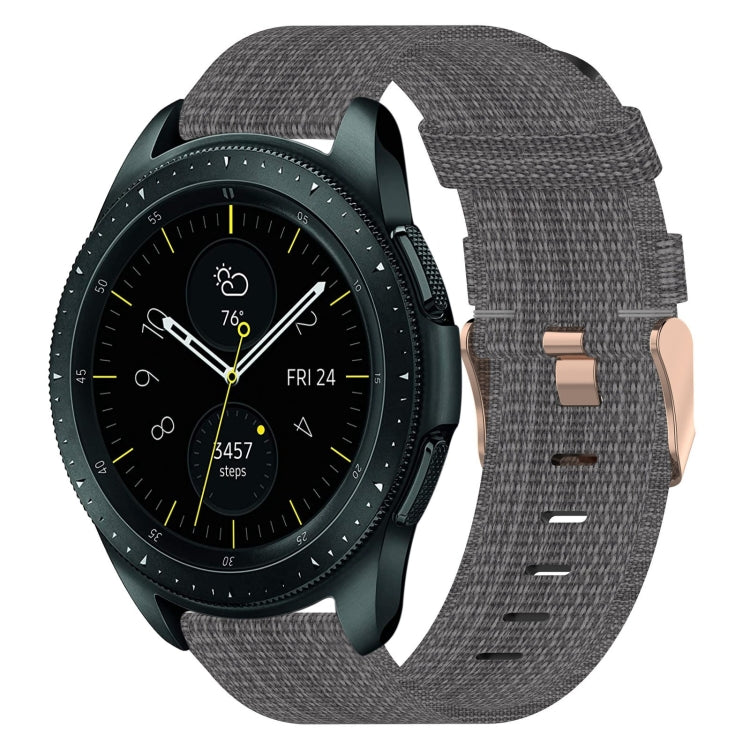 20mmナイロン織りウォッチバンド、Samsung Galaxy Watch Active 2 44mm用、Samsung Galaxy Watch Active 40mm用、Samsung Galaxy Watch 42mm用、Samsung Gear Sport用、Samsung Gear S2 Classic用