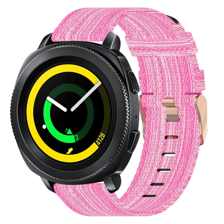 20mmナイロン織りウォッチバンド、Samsung Galaxy Watch Active 2 44mm用、Samsung Galaxy Watch Active 40mm用、Samsung Galaxy Watch 42mm用、Samsung Gear Sport用、Samsung Gear S2 Classic用