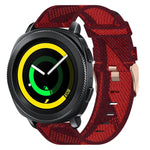 20mmナイロン織りウォッチバンド、Samsung Galaxy Watch Active 2 44mm用、Samsung Galaxy Watch Active 40mm用、Samsung Galaxy Watch 42mm用、Samsung Gear Sport用、Samsung Gear S2 Classic用