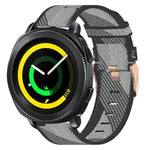 20mmナイロン織りウォッチバンド、Samsung Galaxy Watch Active 2 44mm用、Samsung Galaxy Watch Active 40mm用、Samsung Galaxy Watch 42mm用、Samsung Gear Sport用、Samsung Gear S2 Classic用