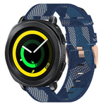 20mmナイロン織りウォッチバンド、Samsung Galaxy Watch Active 2 44mm用、Samsung Galaxy Watch Active 40mm用、Samsung Galaxy Watch 42mm用、Samsung Gear Sport用、Samsung Gear S2 Classic用