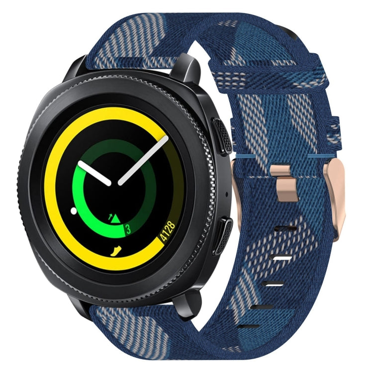 20mmナイロン織りウォッチバンド、Samsung Galaxy Watch Active 2 44mm用、Samsung Galaxy Watch Active 40mm用、Samsung Galaxy Watch 42mm用、Samsung Gear Sport用、Samsung Gear S2 Classic用