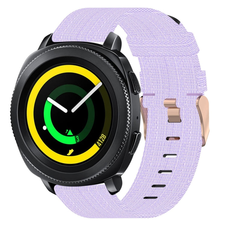 20mmナイロン織りウォッチバンド、Samsung Galaxy Watch Active 2 44mm用、Samsung Galaxy Watch Active 40mm用、Samsung Galaxy Watch 42mm用、Samsung Gear Sport用、Samsung Gear S2 Classic用