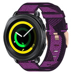 20mmナイロン織りウォッチバンド、Samsung Galaxy Watch Active 2 44mm用、Samsung Galaxy Watch Active 40mm用、Samsung Galaxy Watch 42mm用、Samsung Gear Sport用、Samsung Gear S2 Classic用