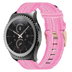 20mmナイロン織りウォッチバンド、Samsung Galaxy Watch Active 2 44mm用、Samsung Galaxy Watch Active 40mm用、Samsung Galaxy Watch 42mm用、Samsung Gear Sport用、Samsung Gear S2 Classic用