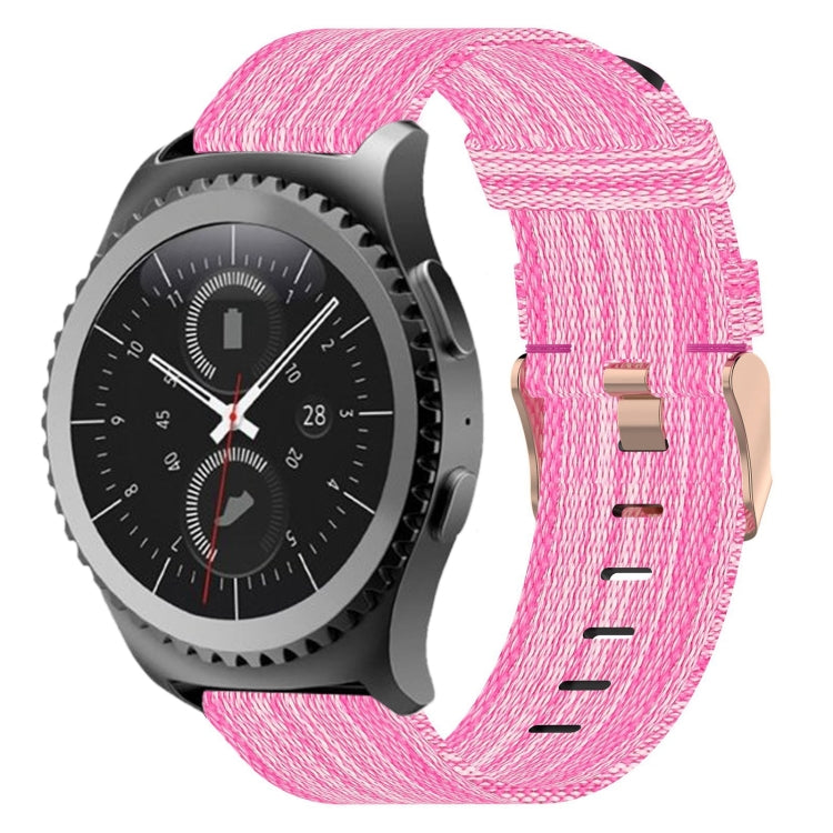 20mmナイロン織りウォッチバンド、Samsung Galaxy Watch Active 2 44mm用、Samsung Galaxy Watch Active 40mm用、Samsung Galaxy Watch 42mm用、Samsung Gear Sport用、Samsung Gear S2 Classic用