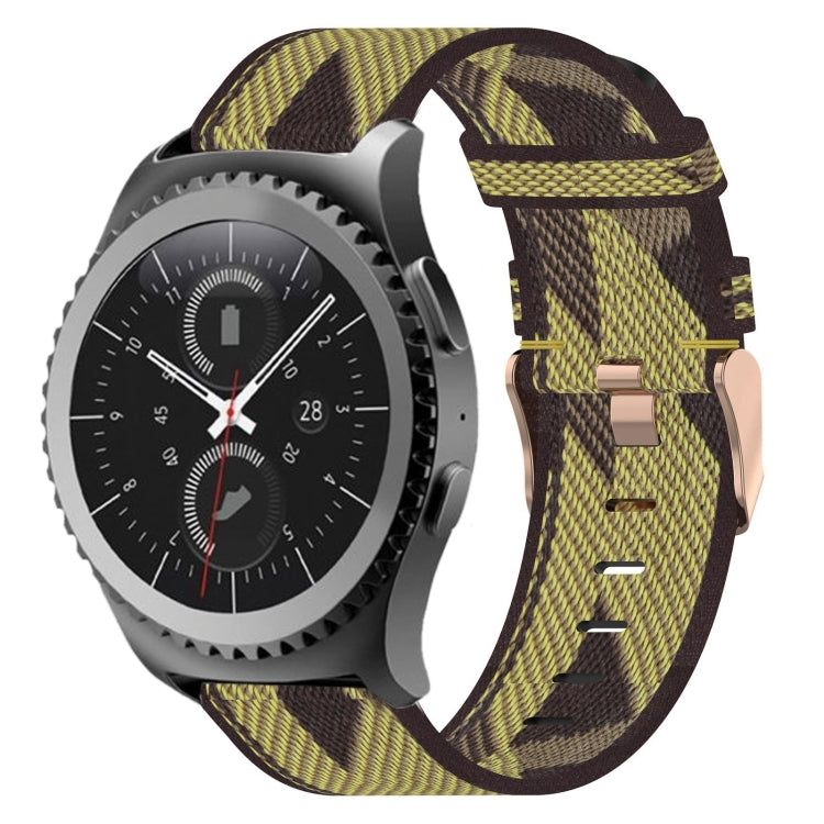 20mmナイロン織りウォッチバンド、Samsung Galaxy Watch Active 2 44mm用、Samsung Galaxy Watch Active 40mm用、Samsung Galaxy Watch 42mm用、Samsung Gear Sport用、Samsung Gear S2 Classic用