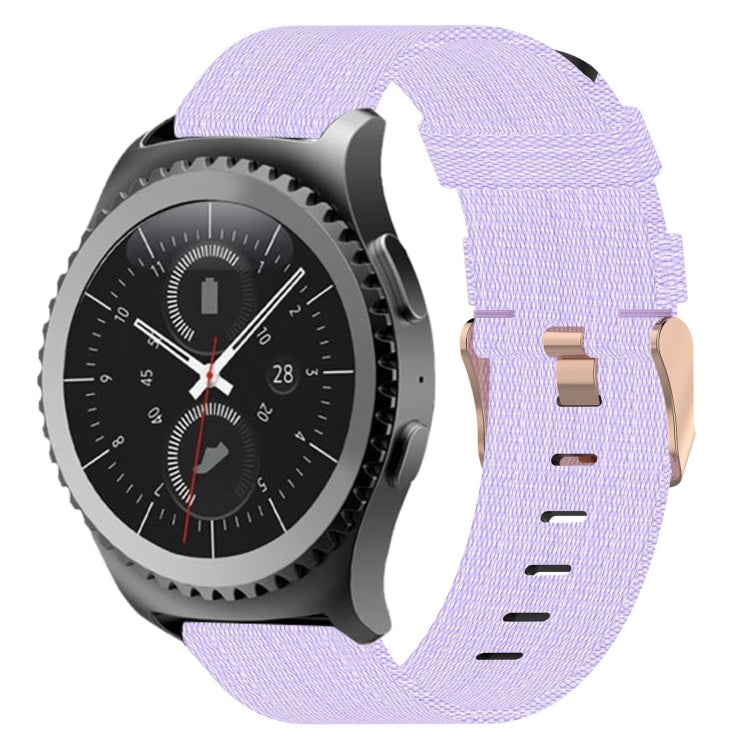 20mmナイロン織りウォッチバンド、Samsung Galaxy Watch Active 2 44mm用、Samsung Galaxy Watch Active 40mm用、Samsung Galaxy Watch 42mm用、Samsung Gear Sport用、Samsung Gear S2 Classic用