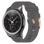 20mmナイロン織りウォッチバンド、Samsung Galaxy Watch Active 2 44mm用、Samsung Galaxy Watch Active 40mm用、Samsung Galaxy Watch 42mm用、Samsung Gear Sport用、Samsung Gear S2 Classic用