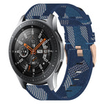 22mm Nylon Woven Watch Band, For Samsung Galaxy Watch3 45mm, For Samsung Galaxy Watch 46mm, For Samsung Gear S3 Classic, For Samsung Gear S3 Frontier