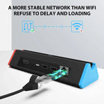 1000Mbs LANポート 4K HDMIアダプター Nintendo Switch/Switch OLED（LANモデル）用、LANモデル