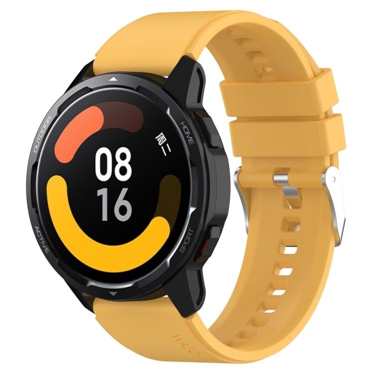 突起ヘッドシリコンストラップ銀バックル Samsung Galaxy Watch3 45mm 22mm用 Samsung Galaxy Gear S3 Classic 22mm用 Samsung Galaxy Gear S3 Frontier 22mm用 Samsung Galaxy Watch Heart-S 20mm用