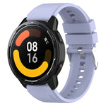 突起ヘッドシリコンストラップ シルバーバックル、Samsung Galaxy Watch 46mm 22mm用