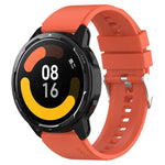 突起ヘッドシリコンストラップ シルバーバックル、Samsung Galaxy Watch 46mm 22mm用