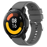 突起ヘッドシリコンストラップ シルバーバックル、Samsung Galaxy Watch 46mm 22mm用