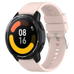 突起ヘッドシリコンストラップ シルバーバックル、Samsung Galaxy Watch 46mm 22mm用