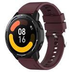 突起ヘッドシリコンストラップ シルバーバックル、Samsung Galaxy Watch 46mm 22mm用