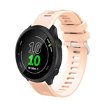 20mm Silicone Twill Watch Band, For Garmin Vivomove Sport, For Garmin Venu 2 Plus, For Garmin Approach S40, For Garmin Forerunner 158