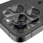 ENKAY アルミ合金 強化ガラスレンズカバーフィルム iPhone 14 Pro / 14 Pro Max 用、iPhone 14 Pro / 14 Pro Max 用
