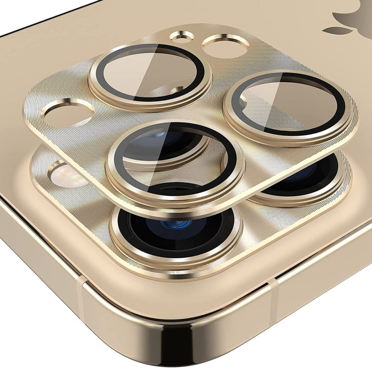 ENKAY アルミ合金 強化ガラスレンズカバーフィルム iPhone 14 Pro / 14 Pro Max 用、iPhone 14 Pro / 14 Pro Max 用