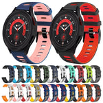 20mm ツートーンシリコーンウォッチバンド、Samsung Galaxy Watch 5 40mm用、Samsung Galaxy Watch 5 44mm用
