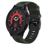 20mm ツートーンシリコーンウォッチバンド、Samsung Galaxy Watch 5 40mm用、Samsung Galaxy Watch 5 44mm用