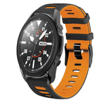 20mm ツートーンシリコーンウォッチバンド、Samsung Galaxy Watch 5 Pro 45mm用、Samsung Galaxy Watch 4 40mm用