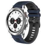 20mm ツートーンシリコーンウォッチバンド、Samsung Galaxy Watch 4 Classic 42mm用、Samsung Galaxy Watch Active 2用