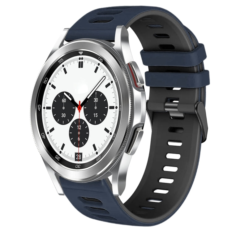 20mm ツートーンシリコーンウォッチバンド、Samsung Galaxy Watch 4 Classic 42mm用、Samsung Galaxy Watch Active 2用
