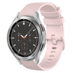 20mm チェック柄無地シリコンウォッチバンド、Samsung Galaxy Watch4 44mm用、Samsung Galaxy Watch4 Classic 46mm用、Samsung Galaxy Watch4 Classic 42mm用、Samsung Galaxy Watch Active 2用