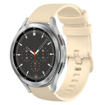 20mm チェック柄無地シリコンウォッチバンド、Samsung Galaxy Watch4 44mm用、Samsung Galaxy Watch4 Classic 46mm用、Samsung Galaxy Watch4 Classic 42mm用、Samsung Galaxy Watch Active 2用