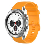 20mm チェック柄無地シリコンウォッチバンド、Samsung Galaxy Watch4 44mm用、Samsung Galaxy Watch4 Classic 46mm用、Samsung Galaxy Watch4 Classic 42mm用、Samsung Galaxy Watch Active 2用