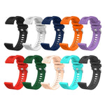 20mm Twill Solid Color Silicone Watch Band, For Samsung Galaxy Watch4 44mm, For Samsung Galaxy Watch4 Classic 46mm, For Samsung Galaxy Watch4 Classic 42mm, For Samsung Galaxy Watch Active 2