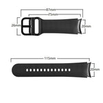 20mm シリコーン接着レザーウォッチバンド、Samsung Galaxy Watch 5 40mm用、Samsung Galaxy Watch 5 44mm用、Samsung Galaxy Watch 5 Pro 45mm用、Samsung Galaxy Watch 4 40mm用、Samsung Galaxy Watch 4 44mm用