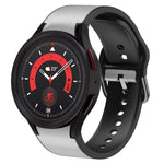 20mm シリコーン接着レザーウォッチバンド、Samsung Galaxy Watch 5 40mm用、Samsung Galaxy Watch 5 44mm用、Samsung Galaxy Watch 5 Pro 45mm用、Samsung Galaxy Watch 4 40mm用、Samsung Galaxy Watch 4 44mm用