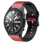 20mm シリコーン接着レザーウォッチバンド、Samsung Galaxy Watch 5 40mm用、Samsung Galaxy Watch 5 44mm用、Samsung Galaxy Watch 5 Pro 45mm用、Samsung Galaxy Watch 4 40mm用、Samsung Galaxy Watch 4 44mm用