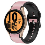 20mm シリコーン接着レザーウォッチバンド、Samsung Galaxy Watch 5 40mm用、Samsung Galaxy Watch 5 44mm用、Samsung Galaxy Watch 5 Pro 45mm用、Samsung Galaxy Watch 4 40mm用、Samsung Galaxy Watch 4 44mm用