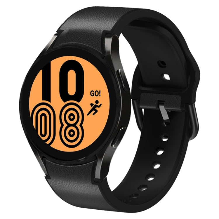 20mm シリコーン接着レザーウォッチバンド、Samsung Galaxy Watch 5 40mm用、Samsung Galaxy Watch 5 44mm用、Samsung Galaxy Watch 5 Pro 45mm用、Samsung Galaxy Watch 4 40mm用、Samsung Galaxy Watch 4 44mm用