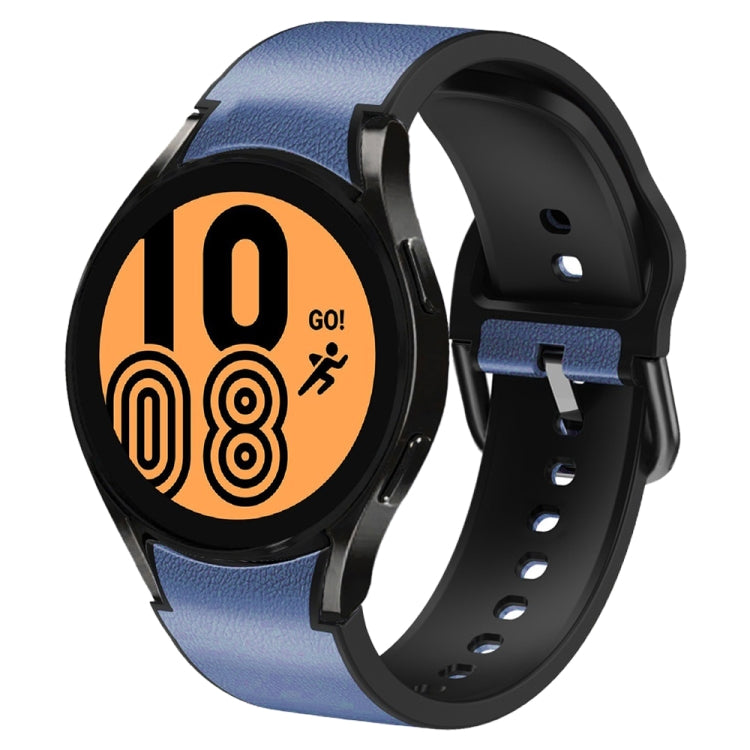 20mm シリコーン接着レザーウォッチバンド、Samsung Galaxy Watch 5 40mm用、Samsung Galaxy Watch 5 44mm用、Samsung Galaxy Watch 5 Pro 45mm用、Samsung Galaxy Watch 4 40mm用、Samsung Galaxy Watch 4 44mm用