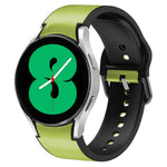 20mm シリコーン接着レザーウォッチバンド、Samsung Galaxy Watch 5 40mm用、Samsung Galaxy Watch 5 44mm用、Samsung Galaxy Watch 5 Pro 45mm用、Samsung Galaxy Watch 4 40mm用、Samsung Galaxy Watch 4 44mm用