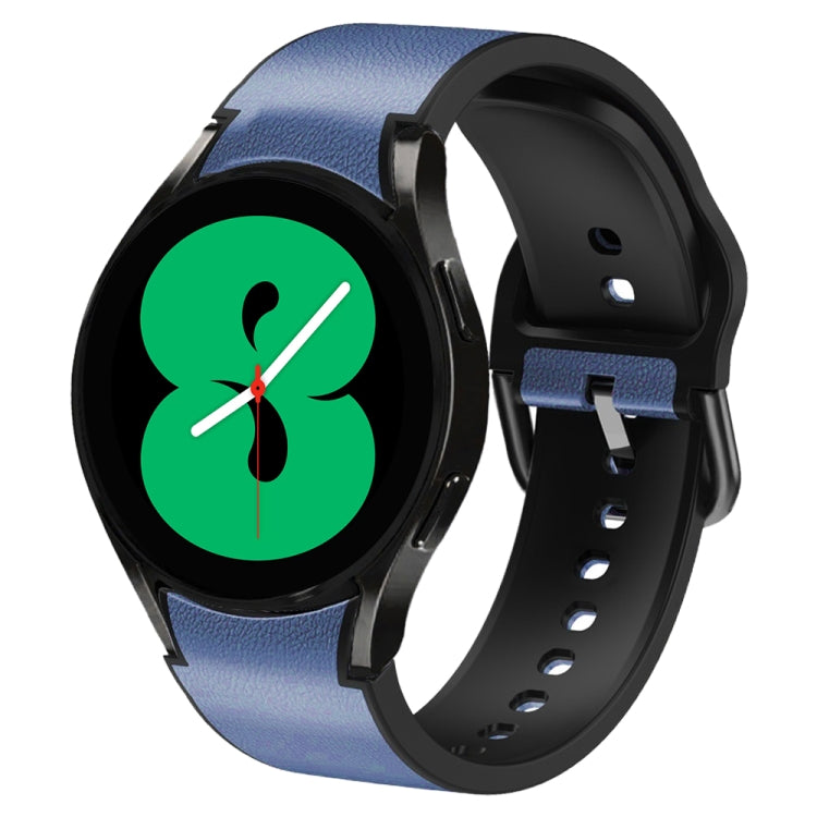 20mm シリコーン接着レザーウォッチバンド、Samsung Galaxy Watch 5 40mm用、Samsung Galaxy Watch 5 44mm用、Samsung Galaxy Watch 5 Pro 45mm用、Samsung Galaxy Watch 4 40mm用、Samsung Galaxy Watch 4 44mm用