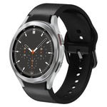 20mm シリコン接着レザーウォッチバンド、Samsung Galaxy Watch 4 Classic 46mm用、Samsung Galaxy Watch 4 Classic 42mm用、Samsung Galaxy Watch Active 2用