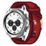 20mm ナイロン織りウォッチバンド、Samsung Galaxy Watch4 Classic 42mm用、Samsung Galaxy Watch Active 2用