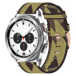 20mm ナイロン織りウォッチバンド、Samsung Galaxy Watch4 Classic 42mm用、Samsung Galaxy Watch Active 2用