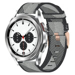 20mm ナイロン織りウォッチバンド、Samsung Galaxy Watch4 Classic 42mm用、Samsung Galaxy Watch Active 2用