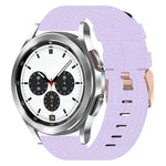 20mm ナイロン織りウォッチバンド、Samsung Galaxy Watch4 Classic 42mm用、Samsung Galaxy Watch Active 2用