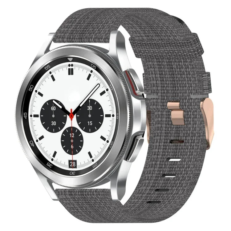 20mm ナイロン織りウォッチバンド、Samsung Galaxy Watch4 Classic 42mm用、Samsung Galaxy Watch Active 2用
