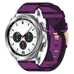 20mm ナイロン織りウォッチバンド、Samsung Galaxy Watch4 Classic 42mm用、Samsung Galaxy Watch Active 2用