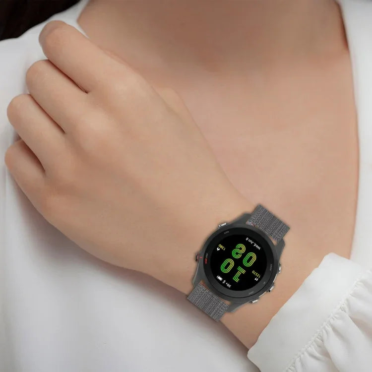 20mm ナイロン織りウォッチバンド、Samsung Galaxy Watch4 Classic 42mm用、Samsung Galaxy Watch Active 2用