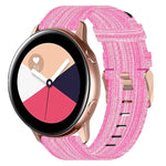 20mm ナイロン織りウォッチバンド、Samsung Galaxy Watch4 Classic 42mm用、Samsung Galaxy Watch Active 2用